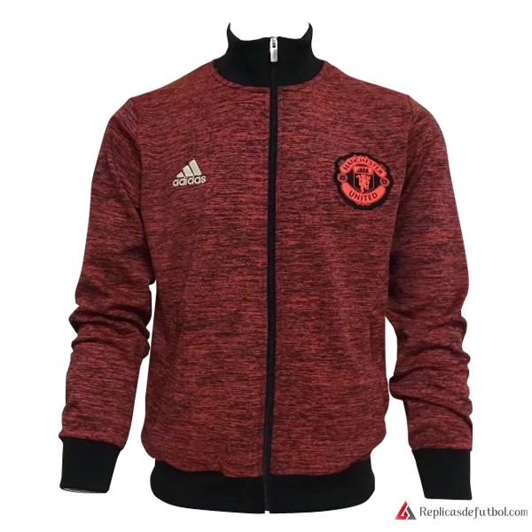 Chaqueta Manchester United 2017-2018 Rojo Marino